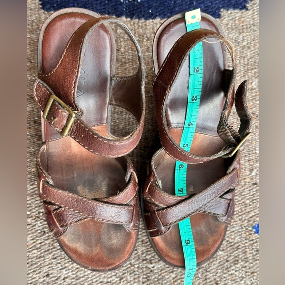 MIA Women’s Janis SZ.7 Wooden Platform Wedge Sandal High Heels - Picture 3 of 4